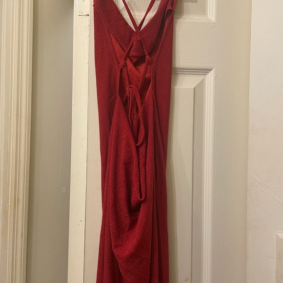 SHEIN high slits glitter maxi dress - Picture 8 of 12